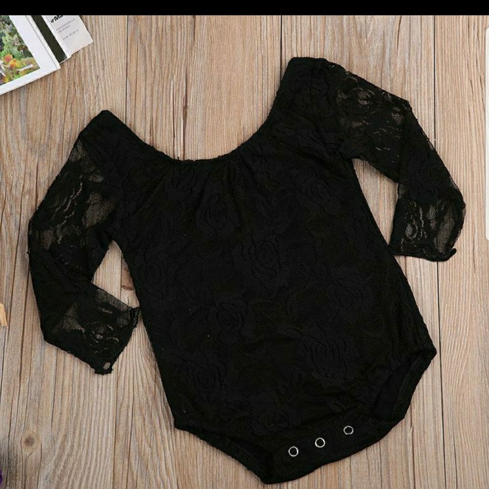 Black Lace Leotard